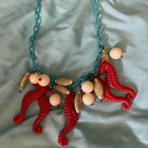 Luxulite Seahorse Necklace